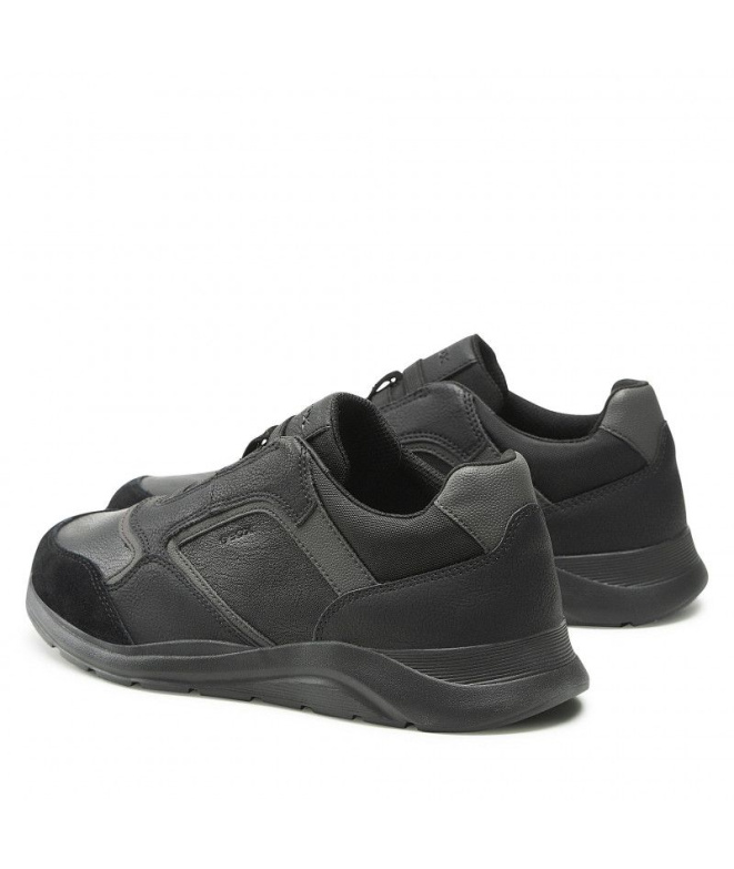 Chaussures noires Geox Damiano Homme