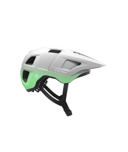 Capacete ciclismo Lazer Finch Kineticore branco fosco