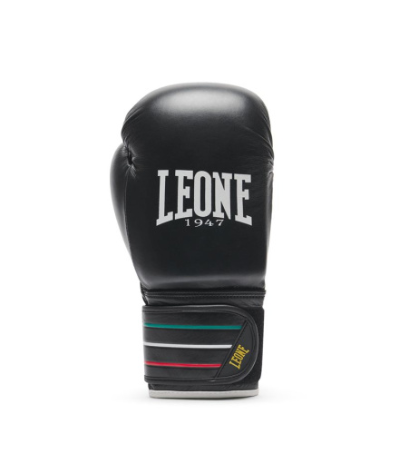 Gants Boxes noirs Leone Flag