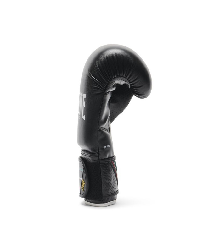 Luvas Boxe pretas com a bandeira Leone