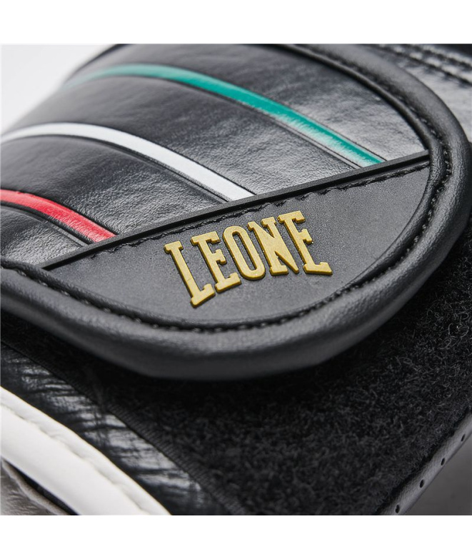 Guantes de Boxeo Leone Flag Negro