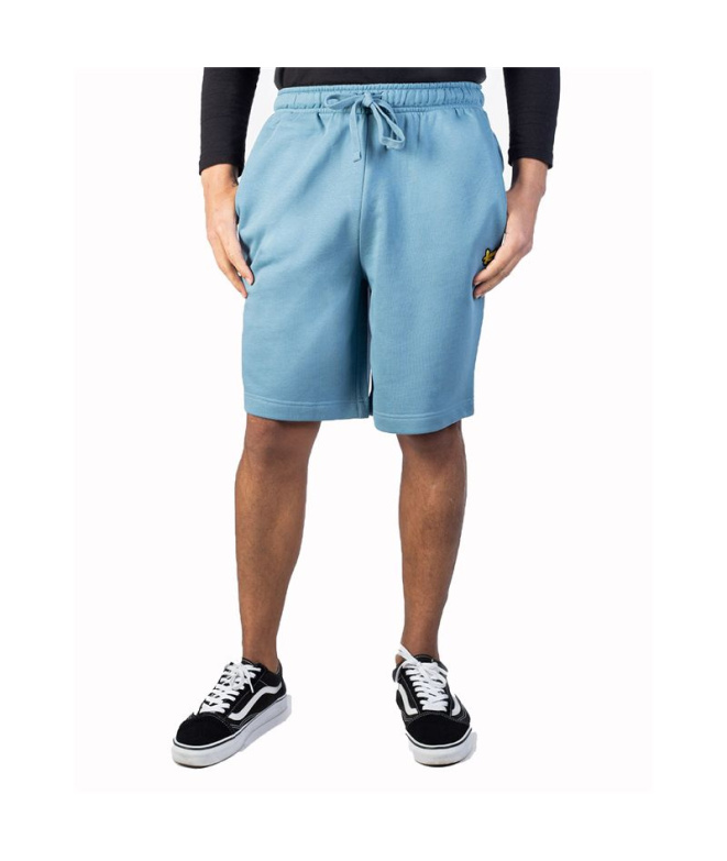 Calça Lyle & Scott V1, azuis, Homem