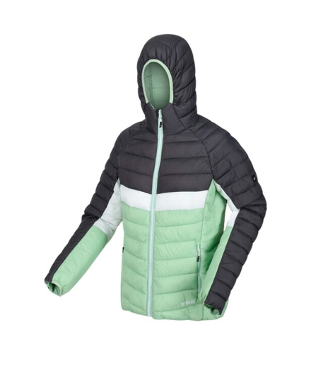 Casaco Mulher Regatta Harrock II QuiGrn/SlGry Montanha