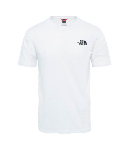 Camiseta branca The North Face Redbox