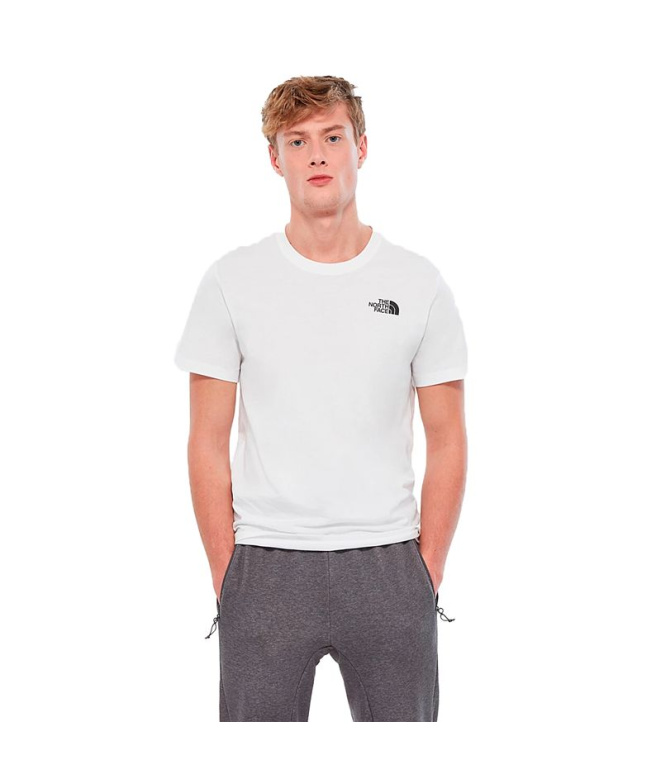 T-shirt blanc The North Face Redbox