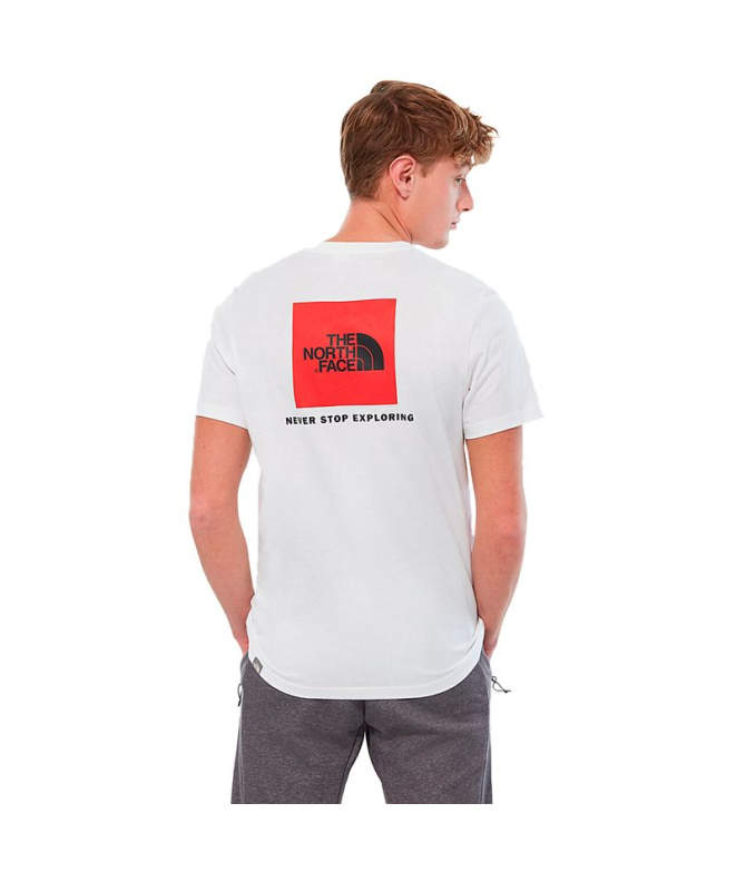 T-shirt blanc The North Face Redbox