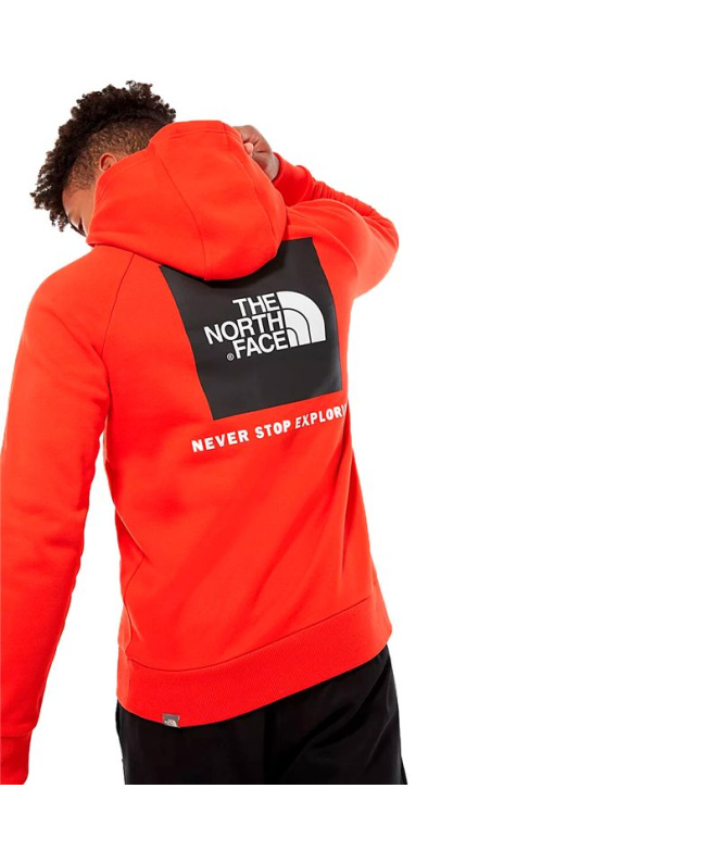 Moletom The North Face Raglan Red Box Homem
