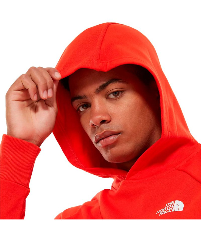 Sudadera The North Face Raglan Red Box rojo Hombre