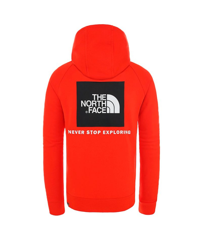 Sweat The North Face Raglan Red Box Homme