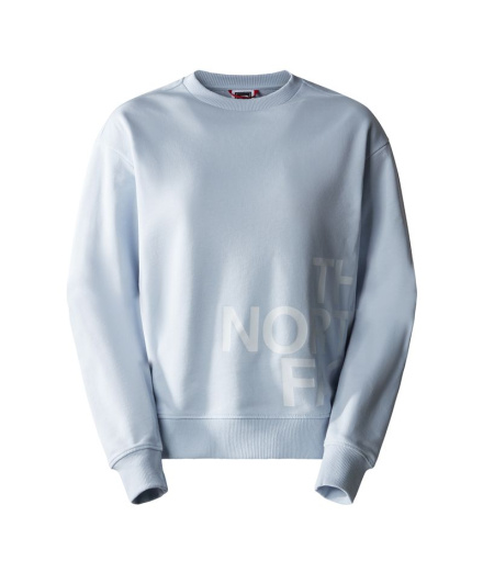 Sweat The North Face Blown Up Logo Crew Dusty Periwinkle...