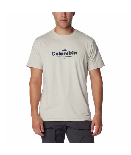 T-shirt Trail graphique Columbia Kwick Hike™ Homme , gris