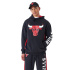 Moletom oversized New Era NBA Panel Chicago Bulls NBA Preto