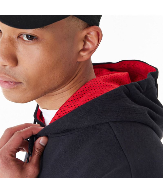 Moletom oversized New Era NBA Panel Chicago...