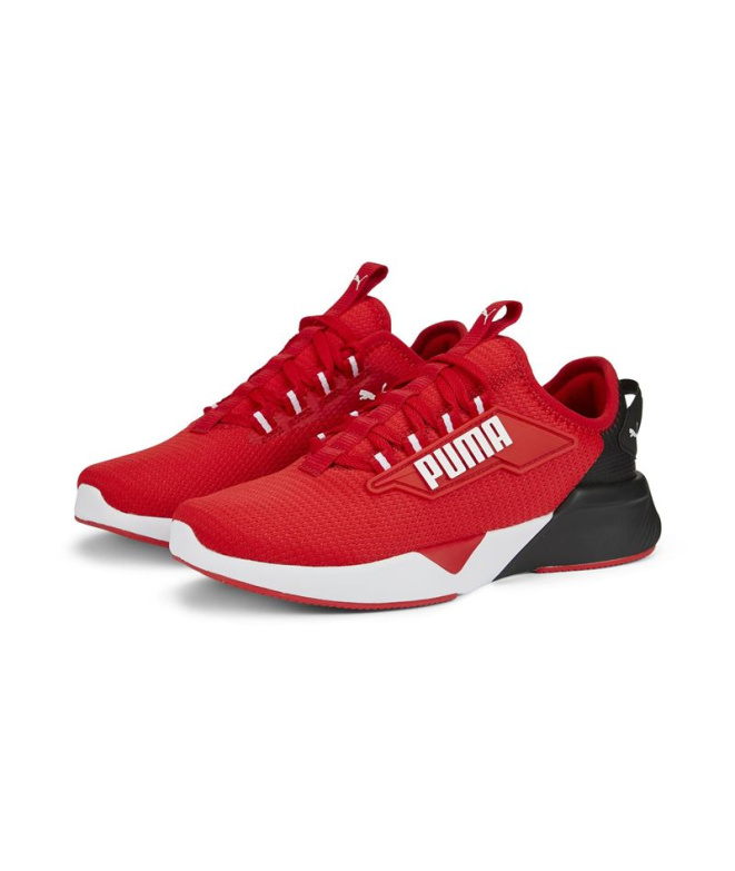 Chaussures rouges Puma Retaliate 2 Enfant