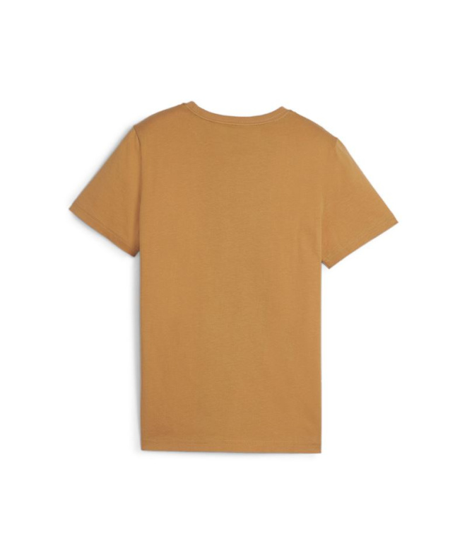 T-shirt marron Puma Essentials+ 2 Enfant