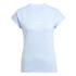 T-shirt Femme adidas Linear Sj bleu/blanc