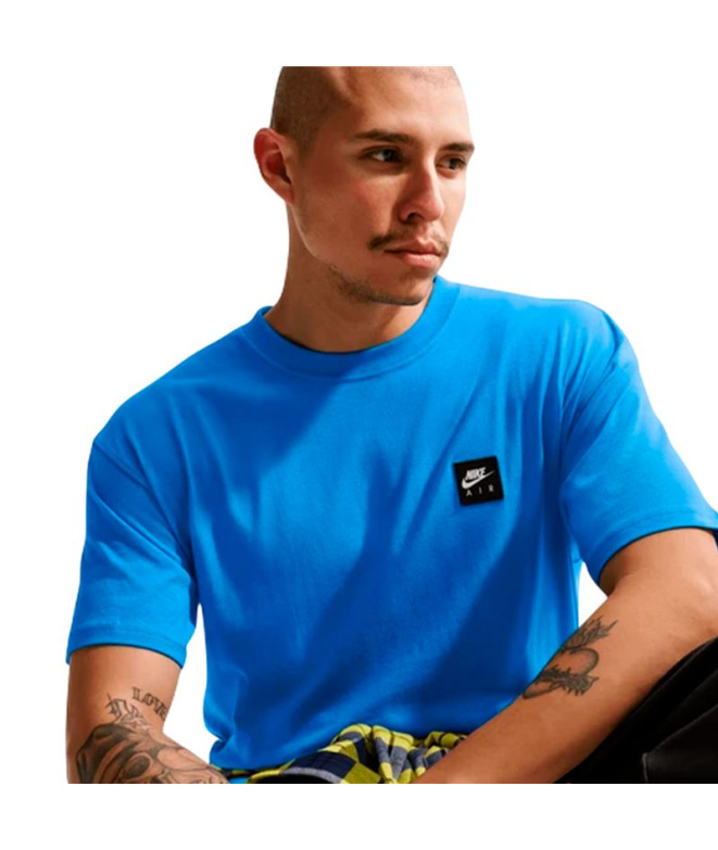 T-shirt Homme Nike NSW LSE Air Box - Bleu