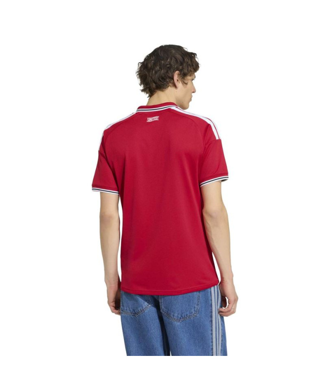 Camiseta Futebol vermelha adidas Manchester...