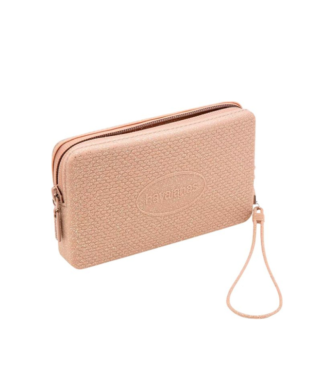 Bolsa Havaianas Mini Plus Glitter Dourada