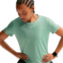 Camiseta de Fitness Nike One Classic Df Ss Mujer Verde