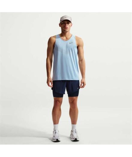 Pantalon Running hybride Nike DF Stride 5 pouces Homme bleu