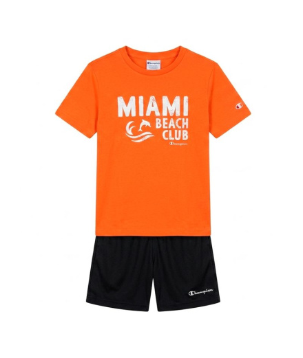 Ensemble rouge Champion Enfant
