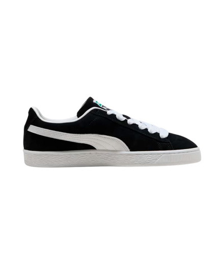 Chaussures Puma Suede Classic noires et blanches Homme