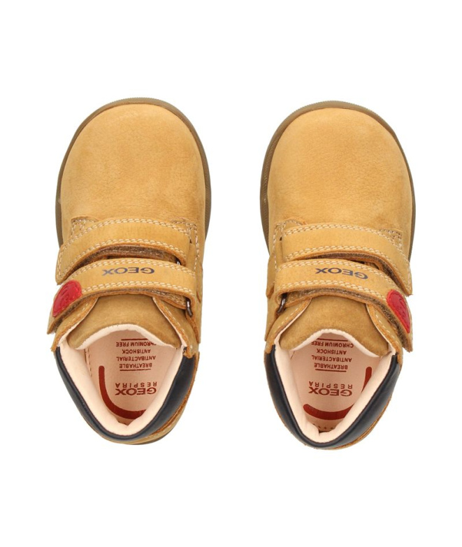 Sapatilhas Geox Macchia marrom Menino