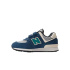 Sapatilhas Infantil New Balance 574 Core com Fecho de Velcro Azul