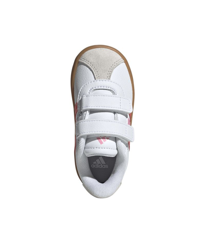 Chaussures blanches adidas VL Court 3.0 CF Enfant