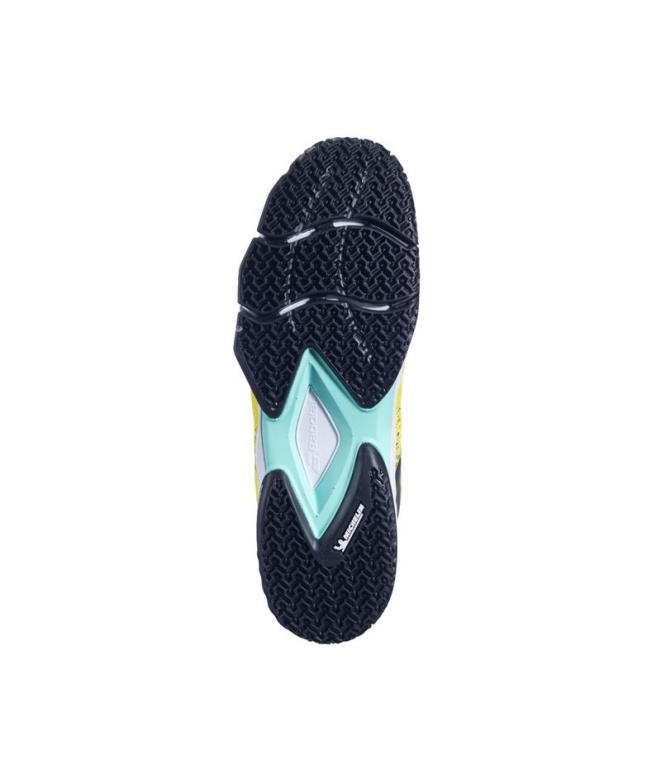 Sapatilhas de padel Homem Babolat Movea, azuis.