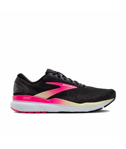 Sapatilhas Running Mulher Brooks Ghost 16 preto/rosa
