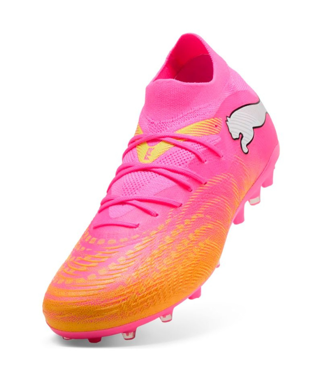 futebol Puma Future 9 Match Mg, Rosa Veneno-Sun...