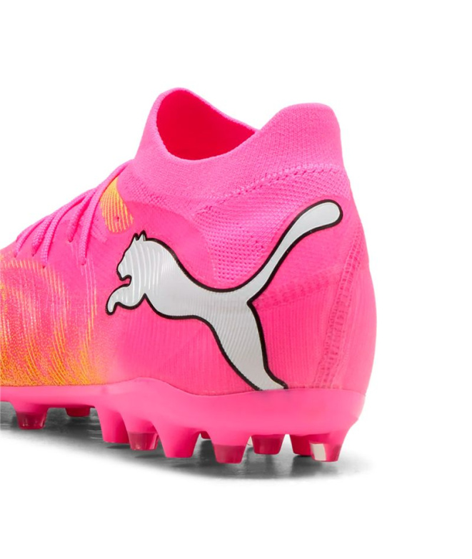 futebol Puma Future 9 Match Mg, Rosa Veneno-Sun...