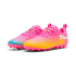 Chaussures football Enfant Puma Future 9 Play MG Jr, rose poudré - Sun