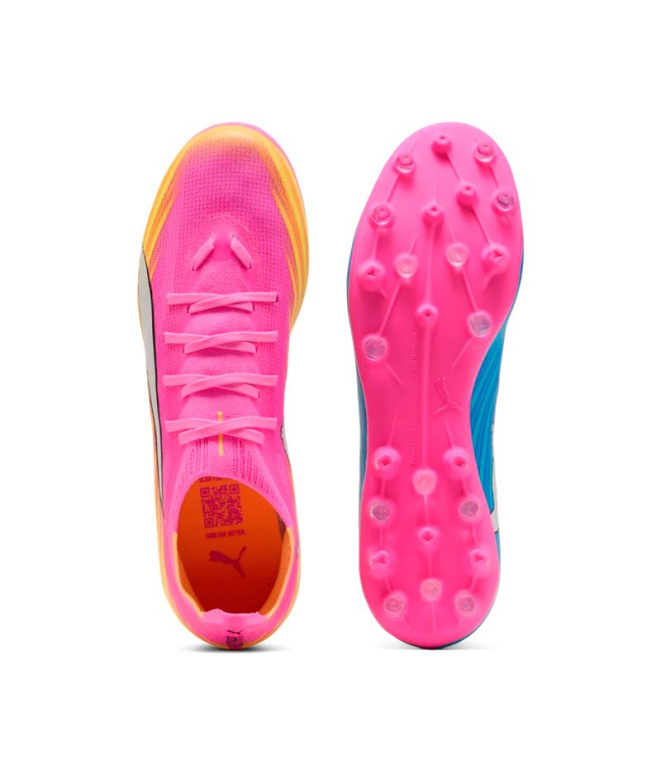 futebol Puma Ultra 6 Match Mg, Rosa...