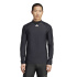 Camiseta de Natación adidas Ls Rashgd Hombre Negro/Blanco