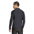 Camiseta Natação Homem adidas Ls Rashgd preta/branca