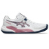 Sapatilhas Tênis Mulher Asics Gel Challenger 15 Clay, branco/roxo taro