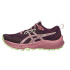 Sapatilhas Running Mulher Asics Trabuco Terra 3, berinjela escura/amarelo