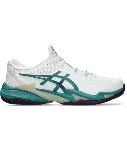 Sapatilhas Asics Court FF 3 Clay Homem Branco Tênis Azul...