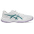 Sapatilhas Andebol Infantil Asics Upcourt 6 Gs Branco/Azul Turquesa Nebuloso