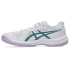 Sapatilhas Andebol Infantil Asics Upcourt 6 Gs Branco/Azul Turquesa Nebuloso