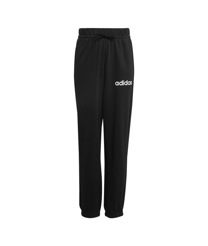 Survêtement Enfant adidas Lin Ft Ts 220 Noir/Blanc