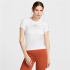 Camiseta Mulher Nike Sportswear Chill Knit, branca