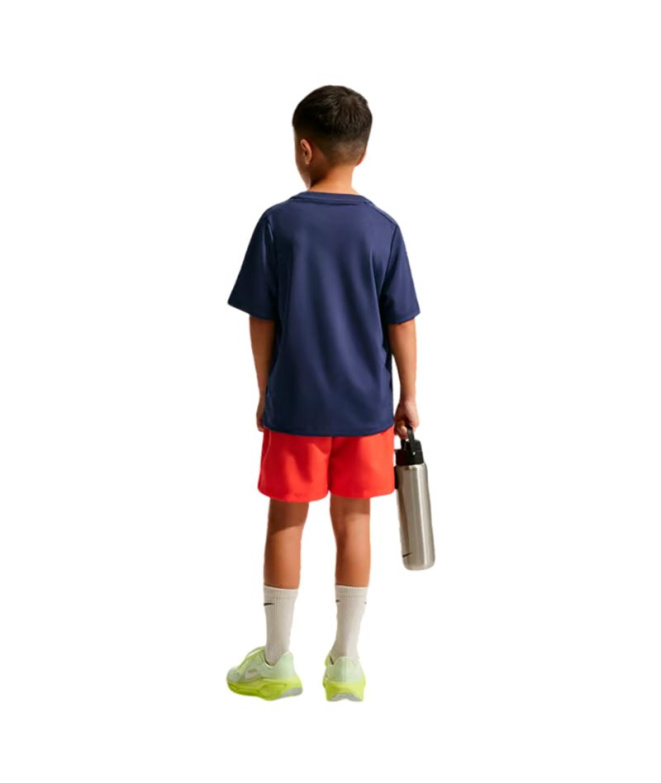 Camiseta Menino Nike DF Multi SS HBR azul