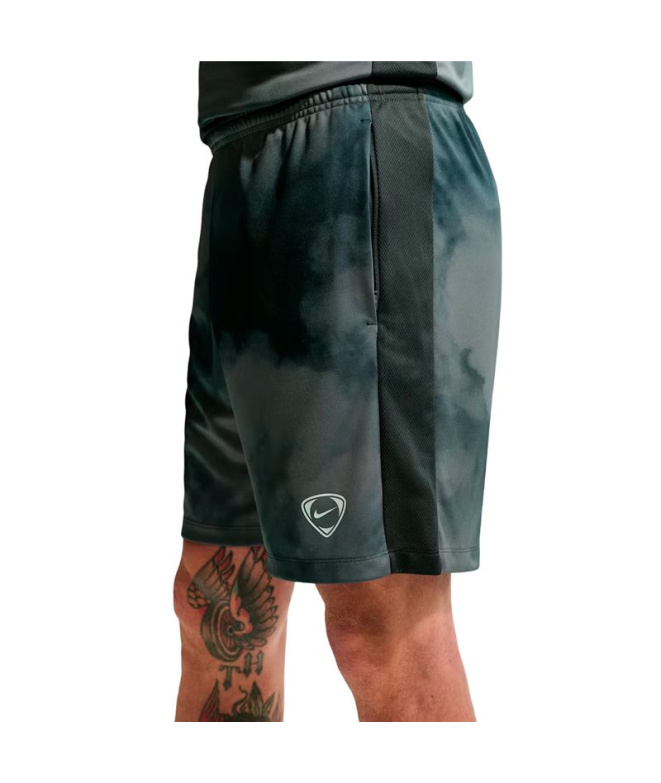 Calça Futebol Nike DF GX AOP pretos Homem