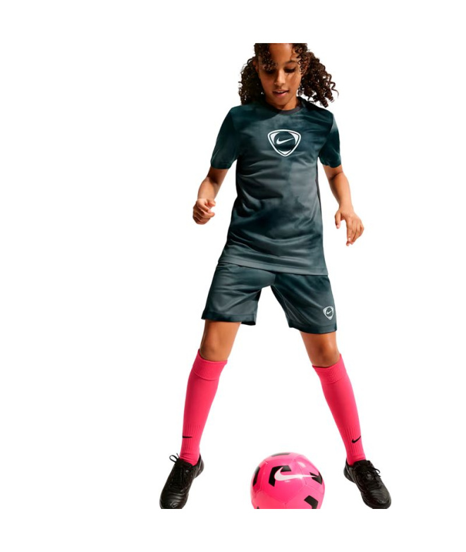 Camiseta Futebol Infantil preta Nike Df Acd+ Ss...