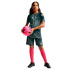 Calça Futebol Nike DF GX AOP Infantil pretos.