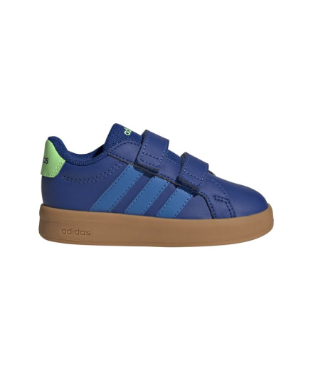 Chaussures Enfant Adidas Grand Court 3.0 CF Bleu/Bleu/Style